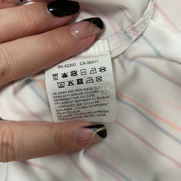 EUC - Women’s Cobra PUMA Golf Roadmap Stripe Polo - Size L - Picture 9 of 12